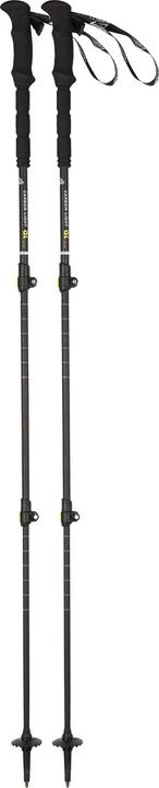 Image du produit Mc Kinley Bâton de randonnée McKinley Carbon light (couleur : 901 noir/citron vert)