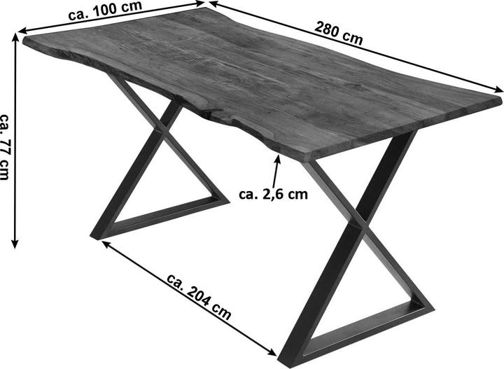 Image du produit SAM Kasimir (280 x 100 x 77 cm)