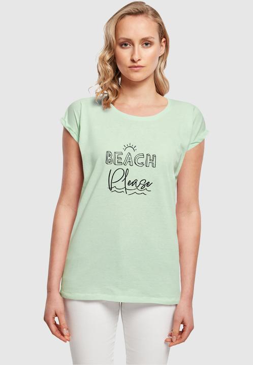 Image du produit Merchcode Ladies Beach Please Extended Shoulder Tee - 112615 (L)
