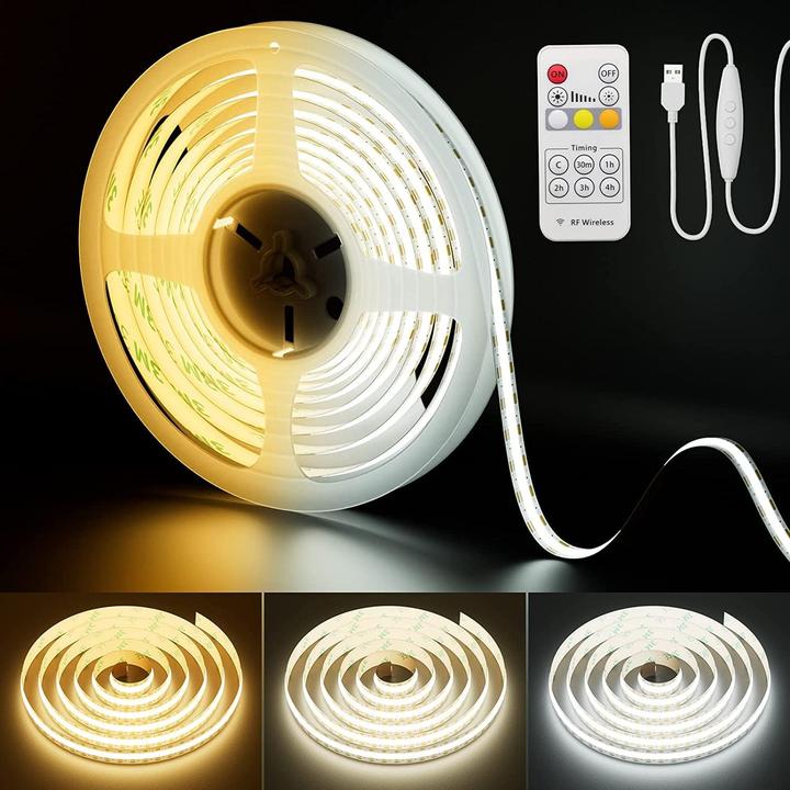 Actual product image Lumina Swiss COB LED Strip (Warm white, Neutral White, Cold White, 200 cm, Indoor)