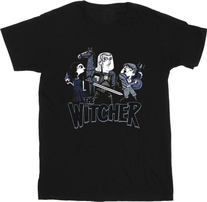 Netflix The Witcher Team Illustrated TShirt (XL)