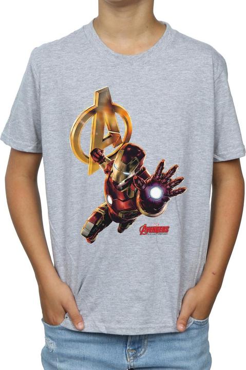 Produktbild Iron Man Pose TShirt Jungen (140, 146)