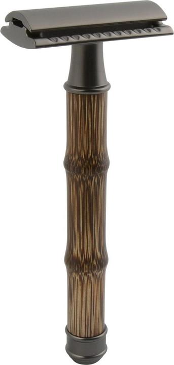 Actual product image Sawoo Bamboo razor made of brass and bamboo wood incl. 10 razor blades
