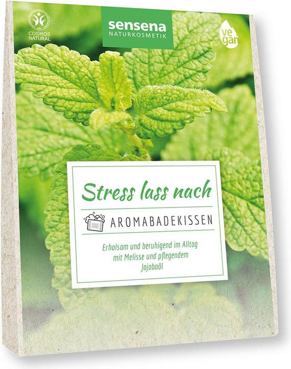 Image du produit Accentra Oreiller de bain aromatique "Stress soulage" sensena (Praline de bain)
