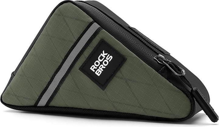 Produktbild Rockbros Triangle Bike Frame Bag 0.3l - Green (Rahmentasche)