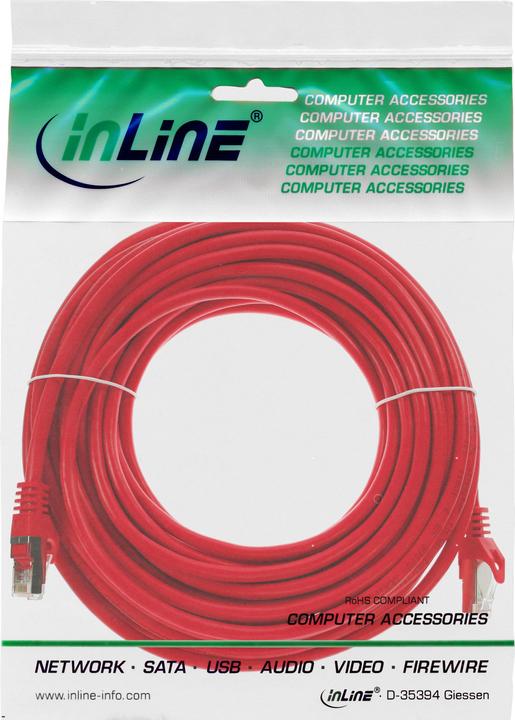 Actual product image InLine Patch cable (SF/UTP, CAT5e, 20 m)