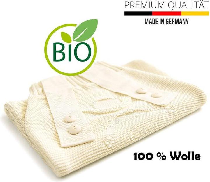 Image du produit Sonnenstrick Sac de couchage pour bébé Sac de couchage pour toute l'année Sac de couchage évolutif (60 cm)