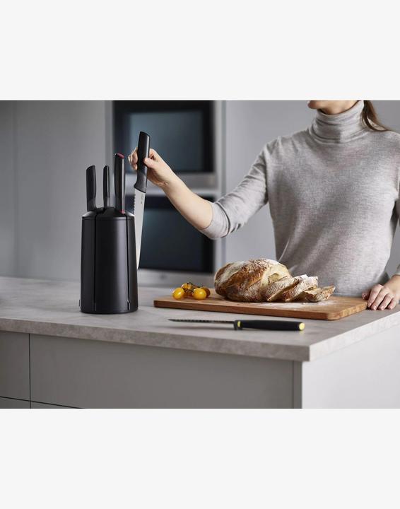 Produktbild Joseph Joseph Messerblock bestückt 5-tlg. ELEVATE KARUSSELL Schwarz