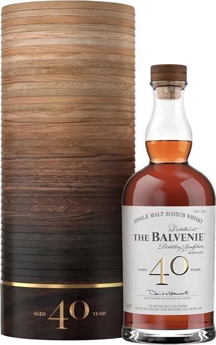 Produktbild Old Spice The Balvenie 40 Years Old Single Malt Scotch Whisky 46% Vol. 0,7l in Holzkiste (Single Malt)