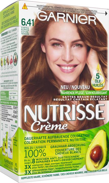 Produktbild Garnier Nutrisse Crème (6.41 Zartes Kupfer)