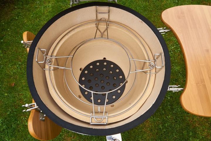 Actual product image BBQ Master Split multilevel grill grate system XL Pro