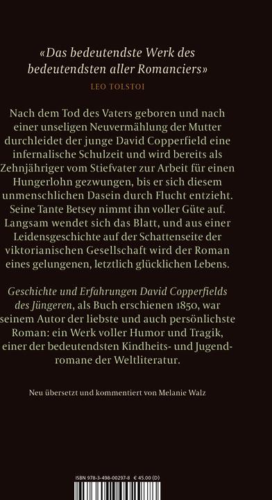 Image du produit David Copperfield (Allemand, Charles Dickens, 2024)