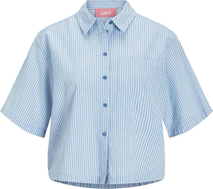 JJXX Jxwindy Seersucker Ss Shirt Wvn Sn