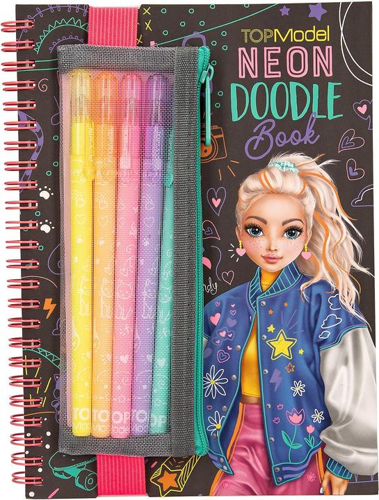 Produktbild Top Model Topmodel - TOPModel Neon Doodle Book with Neon Pen Set - (413217)