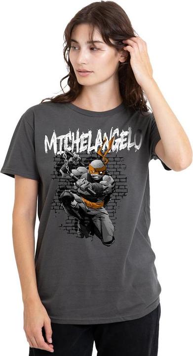 Immagine prodotto Teenage Mutant NT Maglietta Michelangelo Adulto Unisex (XL)