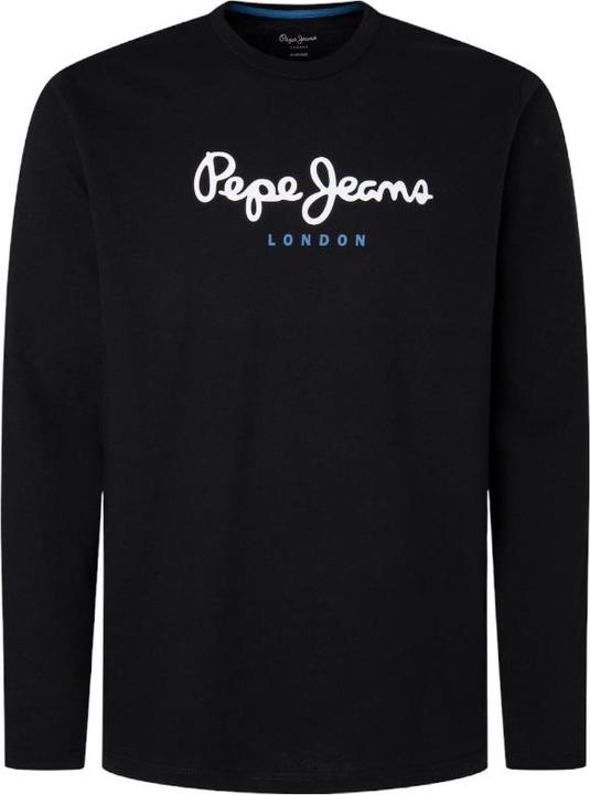 Pepe Jeans Herren Shirt EGGO schwarz/weiss/blau L (L)
