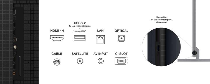 Actual product image TCL 98C855 (98", Mini-LED, 4K, 2024)