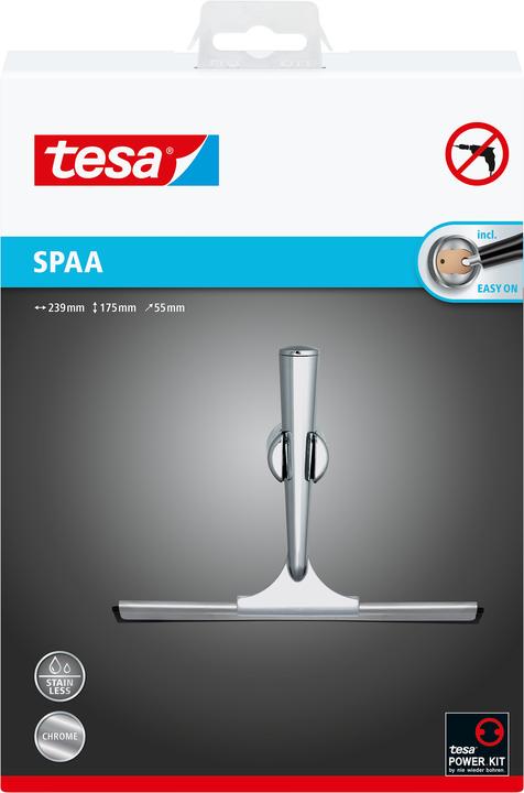 Immagine prodotto tesa Spatola per doccia SPAA con soluzione adesiva senza foratura