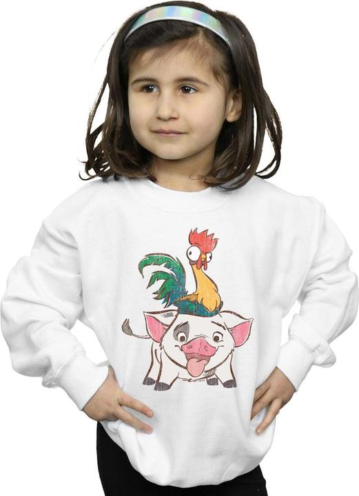 Image du produit Disney - Sweat MOANA HEI HEI AND PUA - Fille (140, 146)