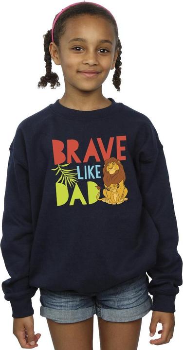 Immagine prodotto Disney The Lion King Brave Like Dad Felpa Ragazze (116)
