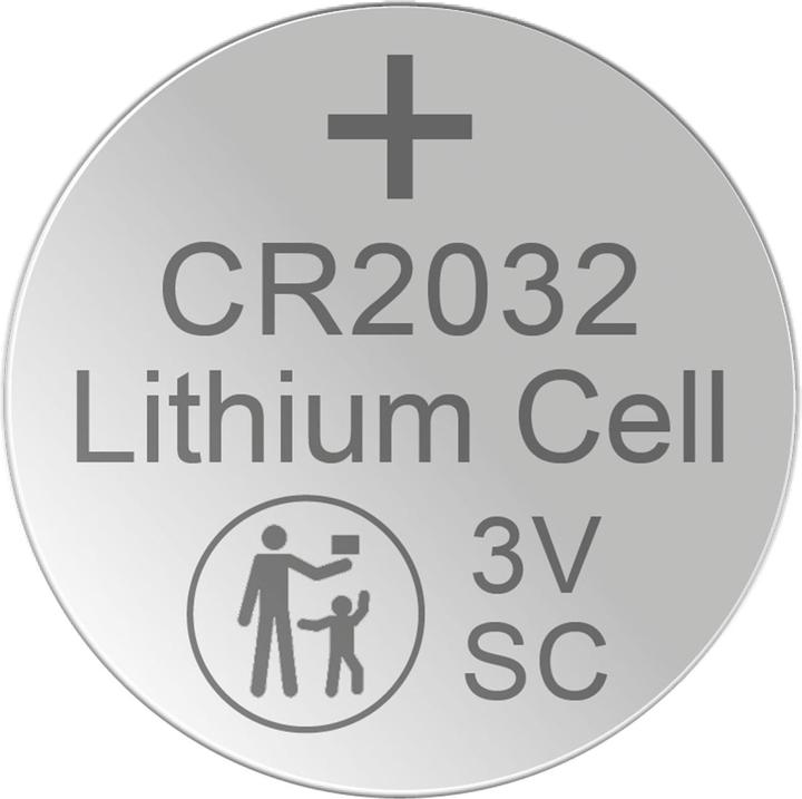 Produktbild XCell 10er-Set Lithium-Knopfzelle CR2032, 3V / 220mAh (10 Stk., CR2032, 220 mAh)