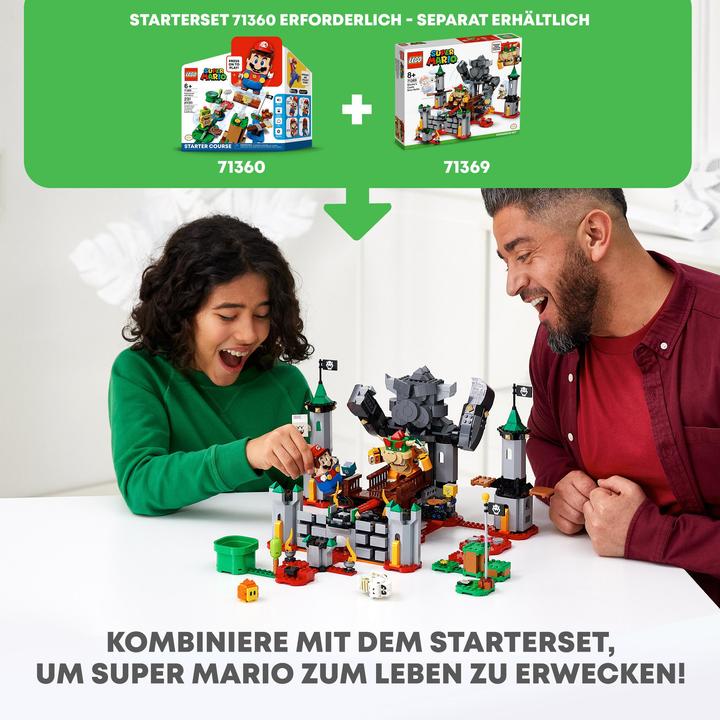 Immagine prodotto LEGO Set di estensione della fortezza di Bowsers (71369, LEGO Super Mario)