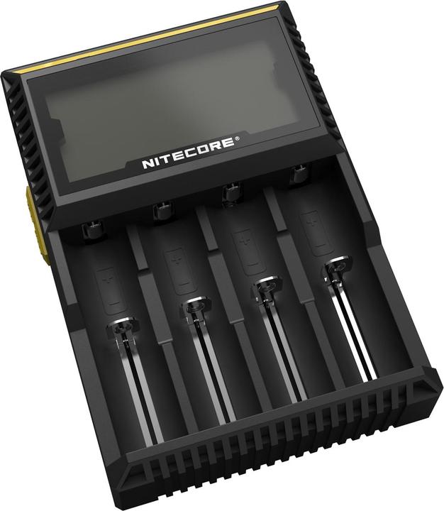 Image du produit Nitecore Digicharger D4EU - Version UE (1 pcs, RCR123A, AA, AAA, C, Chargeurs sans batterie)