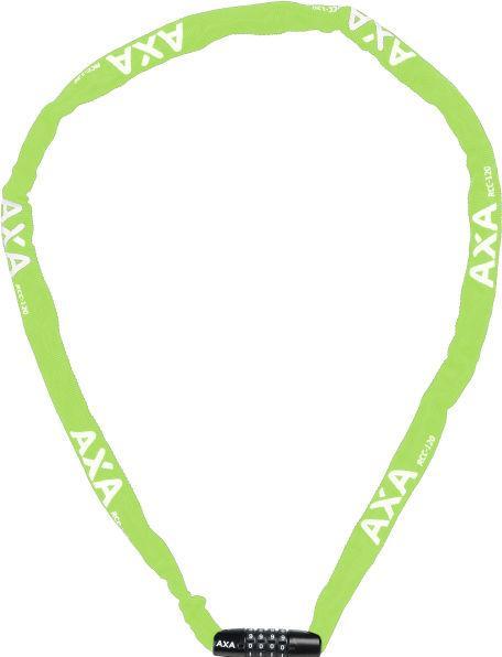 Actual product image AXA Chain lock Rigid Code 120 1,200 mm SK 3 Neon yellow