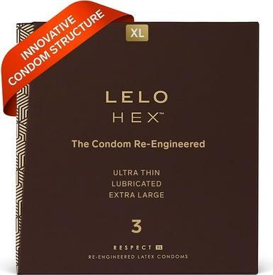 Produktbild LELO HEX Condoms Respect XL (3 Stk.)