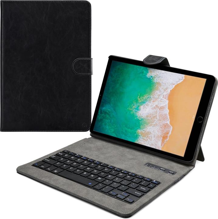 Image du produit Mobilize Tablette Étui clavier Bluetooth Apple iPad 9.7 2017 US International Noir (iPad Air 2, IPad 9.7 (2018), IPad Pro 9.7, iPad Air, IPad 9.7 (2017))