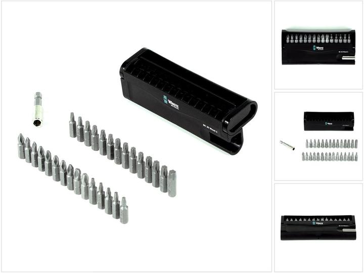 Produktbild Wera Bit-Check 30 Wood 2 (Kreuz Phillips PH M2, Kreuz Pozidriv PZ M3, Kreuz Pozidriv PZ M2, Kreuz Pozidriv PZ M1)