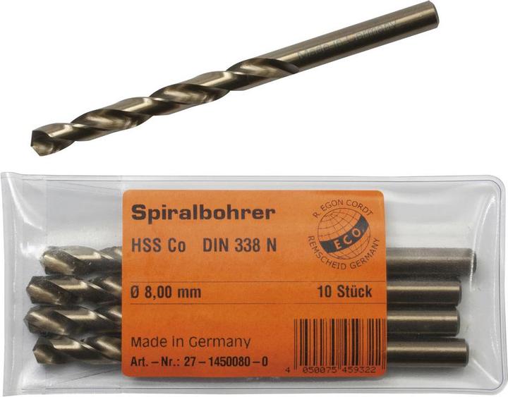 Image du produit Dönges Foret hélicoïdal HSS Co 5%, Ø 12,5 mm (12.5 millimètres)