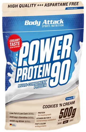 Image du produit Body Attack New Power Protein 90 (sachet de 500g) (Abricot, Fruit de la passion, 1 pcs, 500 g)