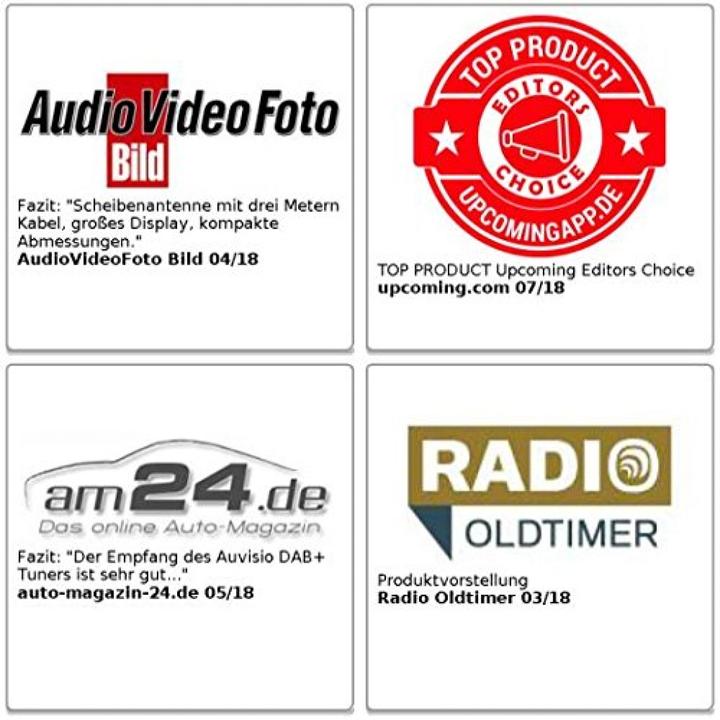 Productafbeelding Auvisio DAB+/DAB-ontvanger