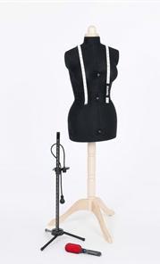 Actual product image Adjustoform Tailor's bust Lady Valet size S black/natural foot