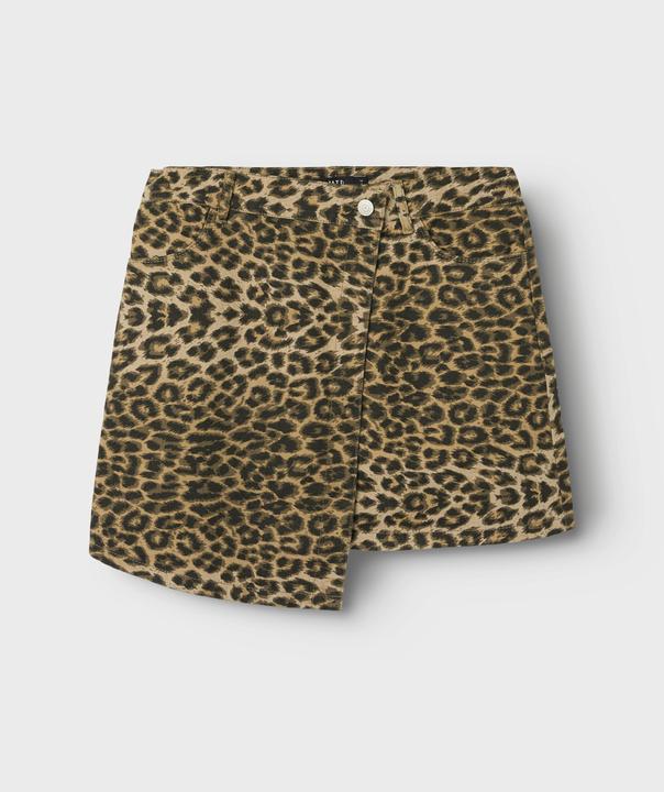 Actual product image Lmtd Leoprint wrap skirt (164)