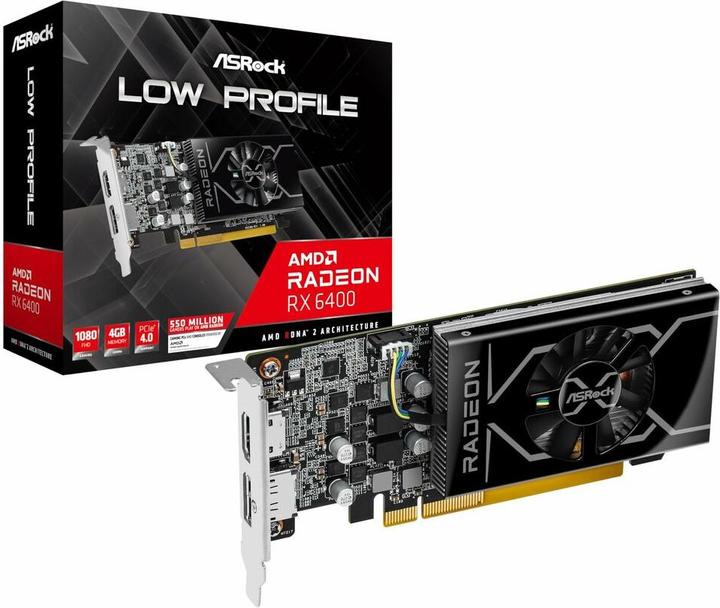 Produktbild AsRock Radeon RX 6400 Low Profile (4 GB)