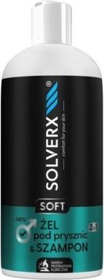 Image du produit Solverx Peau sensible et shampooing pour hommes 400Ml (400 ml, Shampoing liquide)