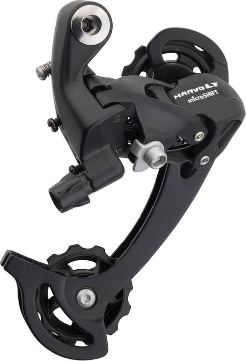 Produktbild Micro Shift Microshift Marvo Heckummeur, 9. -Row (2/3x9), kompatibel mit Shimano, langer Kinderwagen, max. Modus (11-fach)