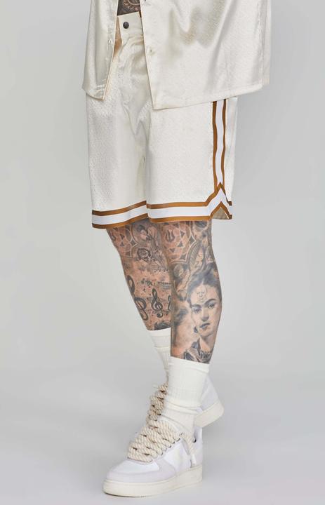Siksilk Shorts Resort Shorts in Ecru (M)