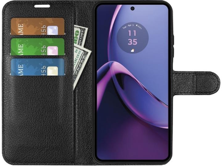 Actual product image Screenguard Motorola Moto G84 5G Leather Guard leather case (Motorola Moto G84)