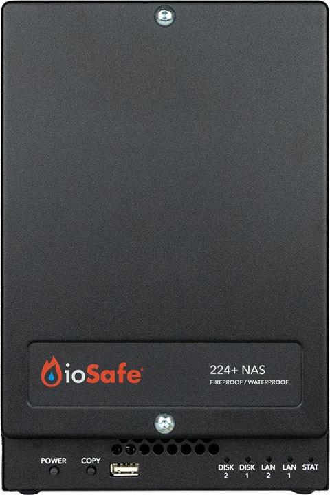 Actual product image ioSafe 224+ NAS HDD Diskless, 2YR hardware warranty, EU+UK