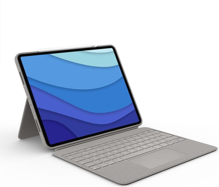 Immagine prodotto Logitech Combo Touch (US, iPad Pro 12,9 2022 (6a generazione), iPad Pro 12.9 2021 (5a generazione))