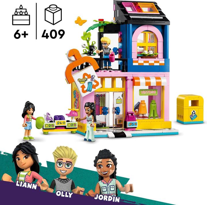 Actual product image LEGO Vintage fashion shop (42614, LEGO Friends)