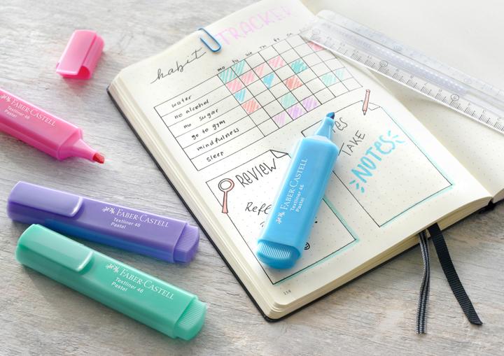 Produktbild Faber-Castell PASTELL 46 - Textliner (Blau, 5 mm, 1 x)
