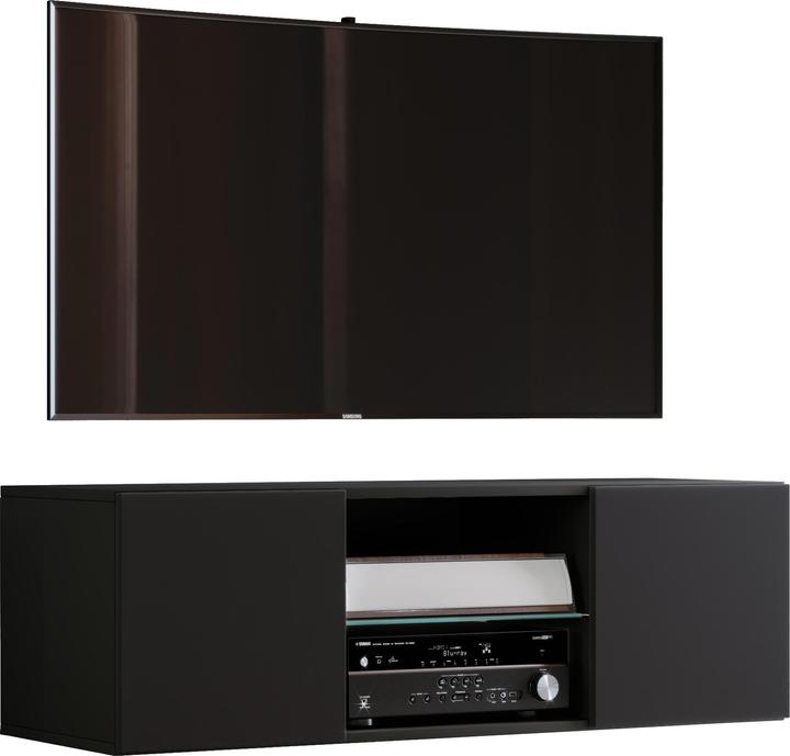 Produktbild VCM Holz TV Wand Lowboard Fernsehschrank Jusa (95 x 36 x 40 cm)