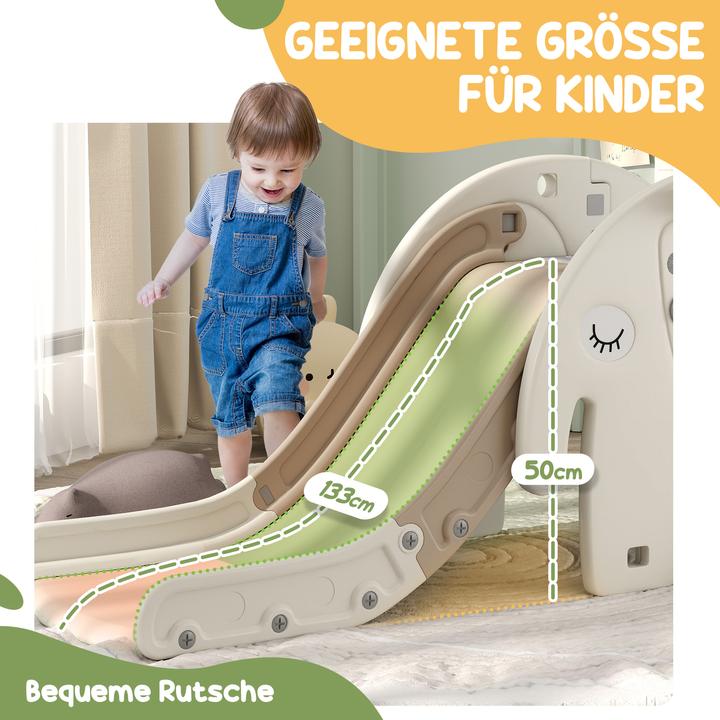 Produktbild Aiyaplay Kinderrutsche Kunststoff Cremeweiss