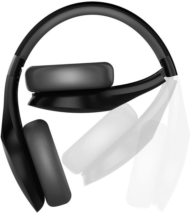 Actual product image Motorola Moto XT 500 Headphones Wireless Headband Call/Music Bluetooth Black (No noise cancelling, 25 h, Wireless)