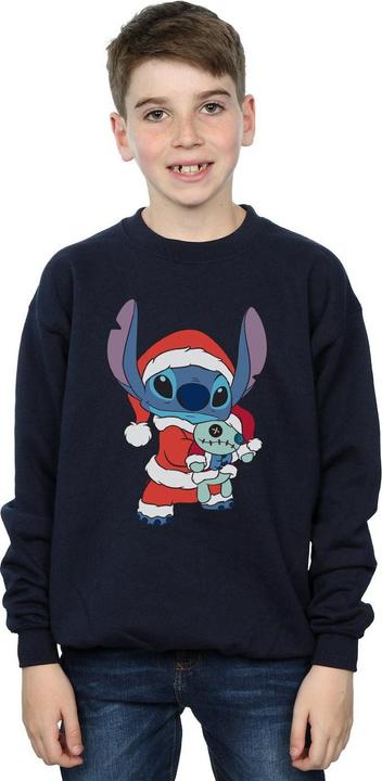 Immagine prodotto Disney Lilo And Stitch Stitch Christmas Felpa Ragazzi (140, 146)