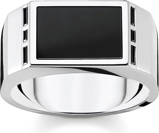 Immagine prodotto Thomas Sabo Anello nero (62, 925 Argento)